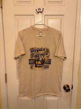 Hayden Coffman Autographed Tennessee Whiskey Tan Country Music Graphic T-Shirt